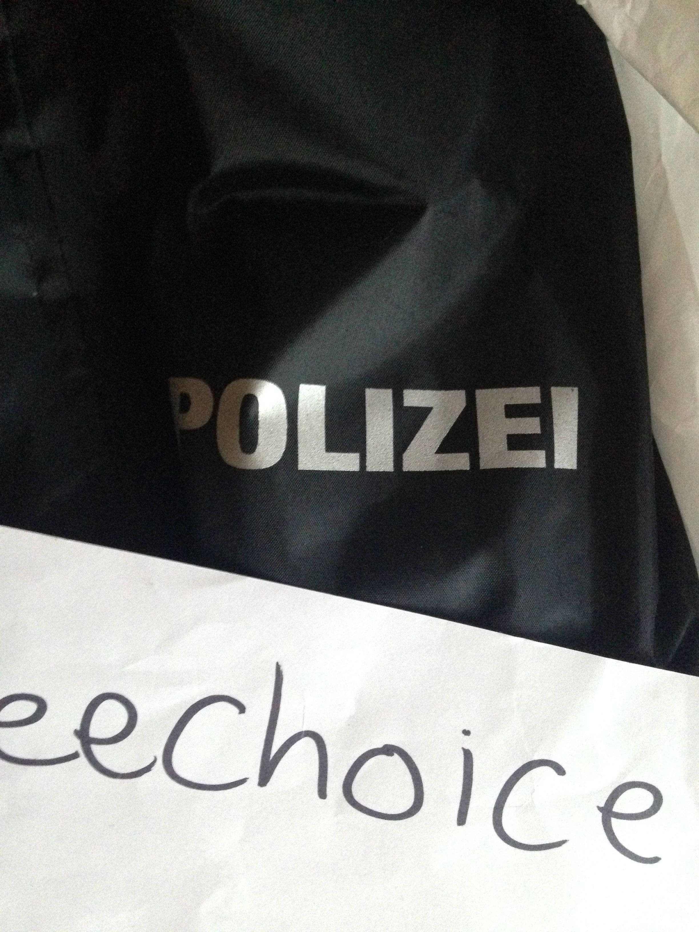 Vetements hot sale polizei raincoat