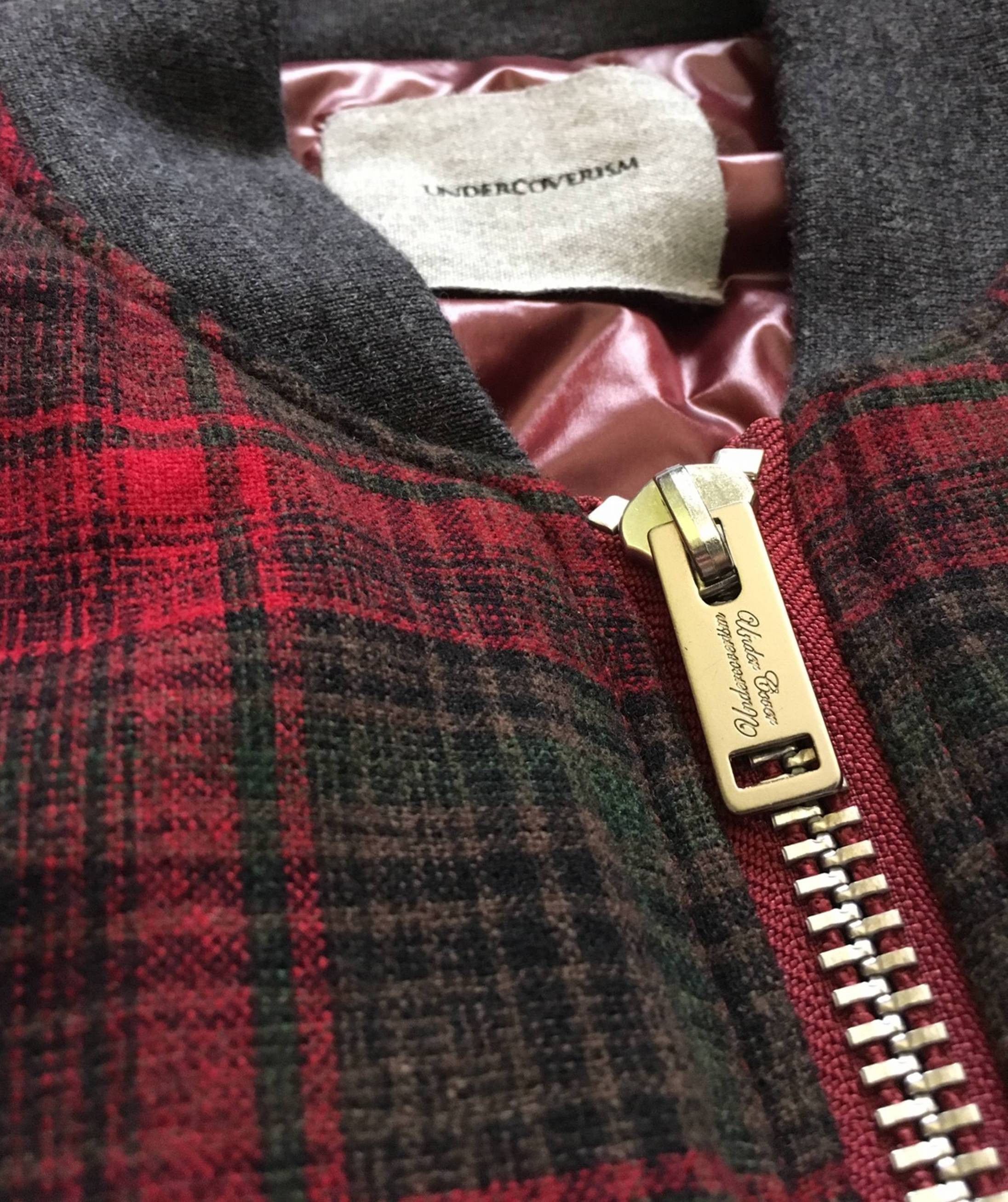 Undercover AW13 Leather Hagi Check Bomber Size US M / EU 48-50 / 2 - 4 Thumbnail