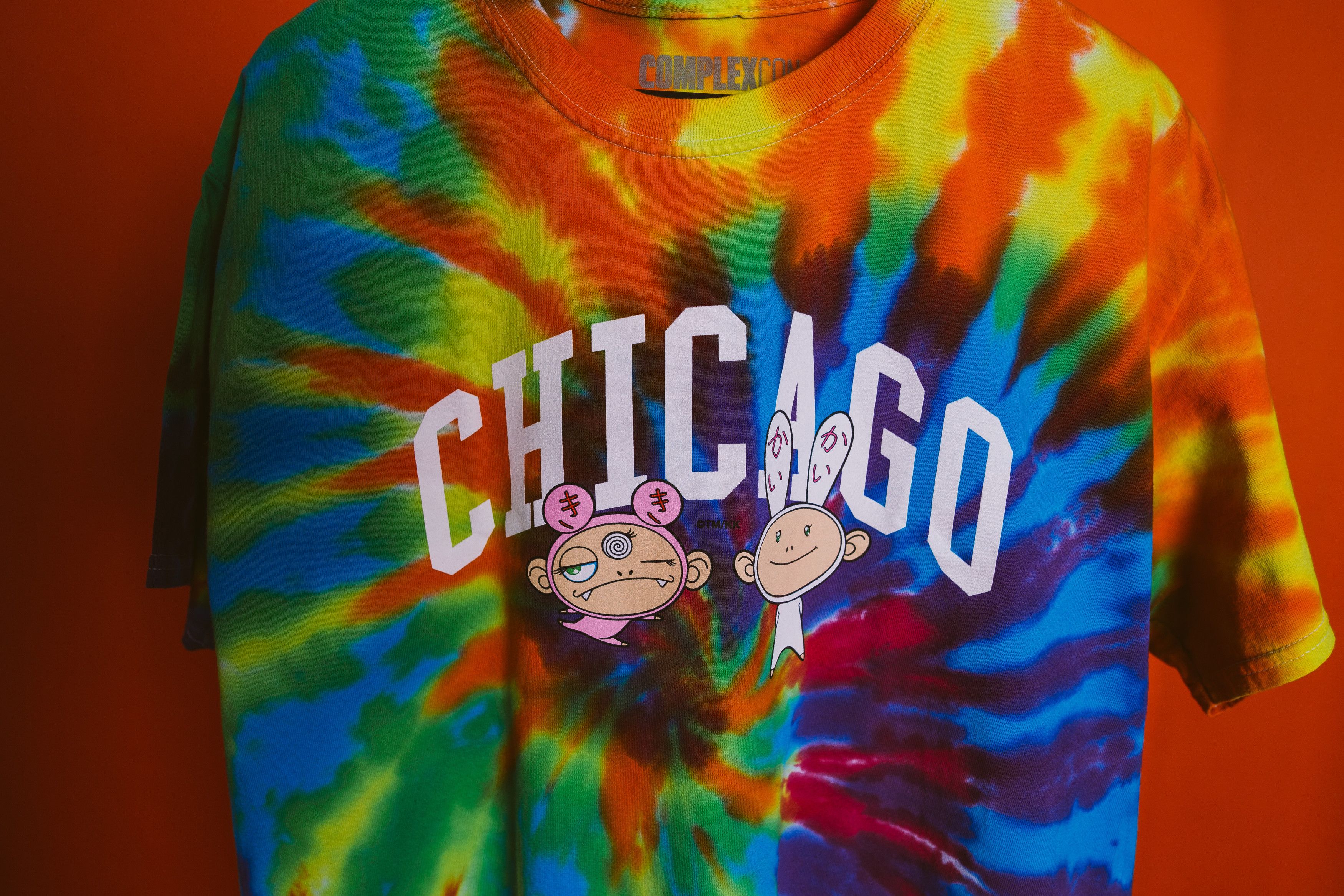 Takashi Murakami Chicago "Friends" Tie Dye Complexcon Summer 2017 Tee Size US L / EU 52-54 / 3 - 2 Thumbnail