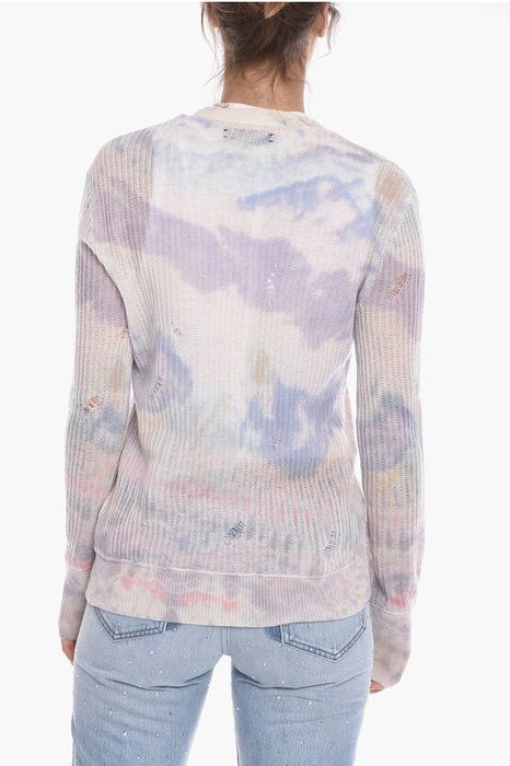 Amiri cardigan tie online dye