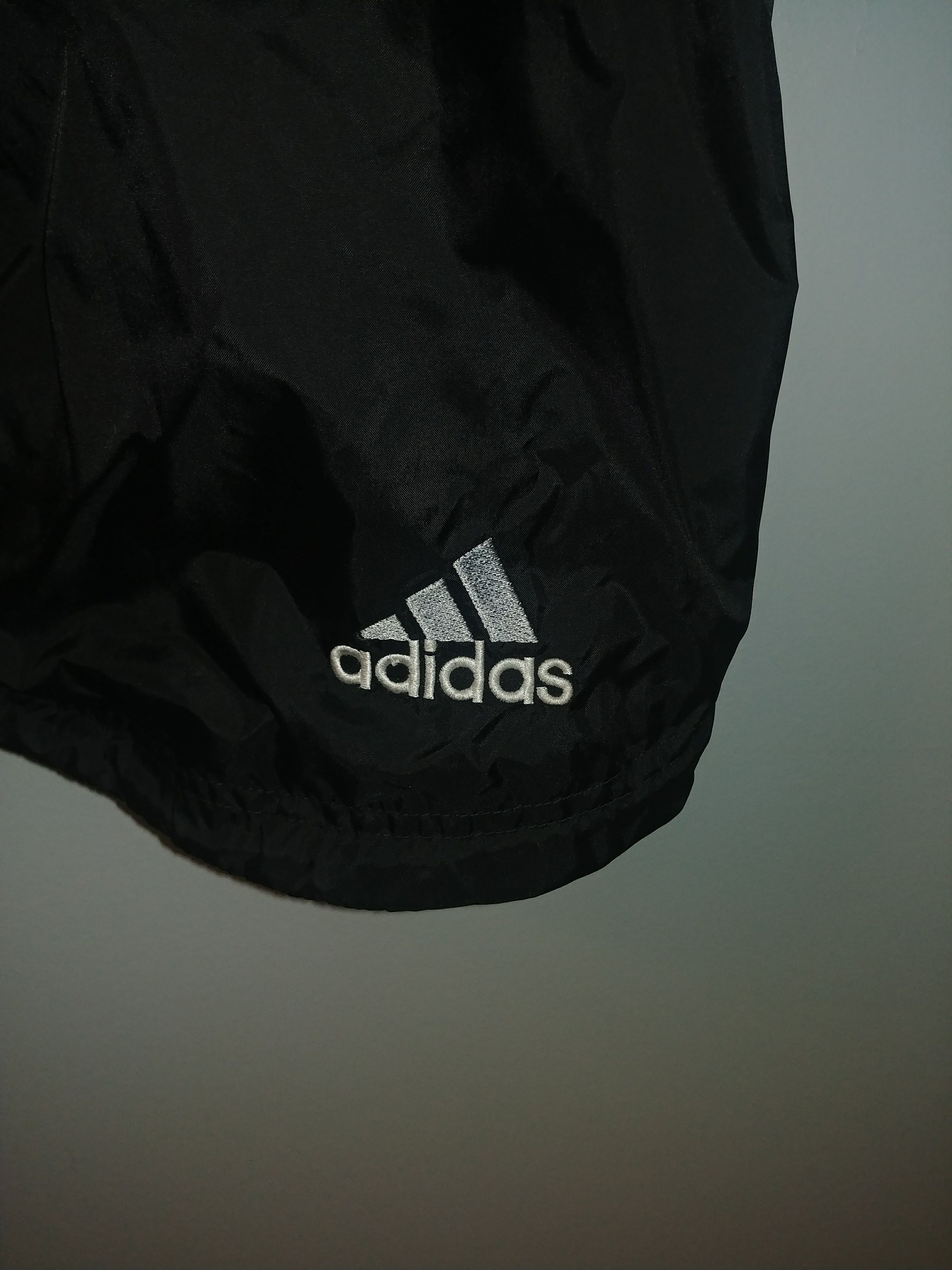 Adidas Vintage 90's Adidas 3 Stripes 1/2 Zip Pullover Windbreaker Size US L / EU 52-54 / 3 - 3 Thumbnail