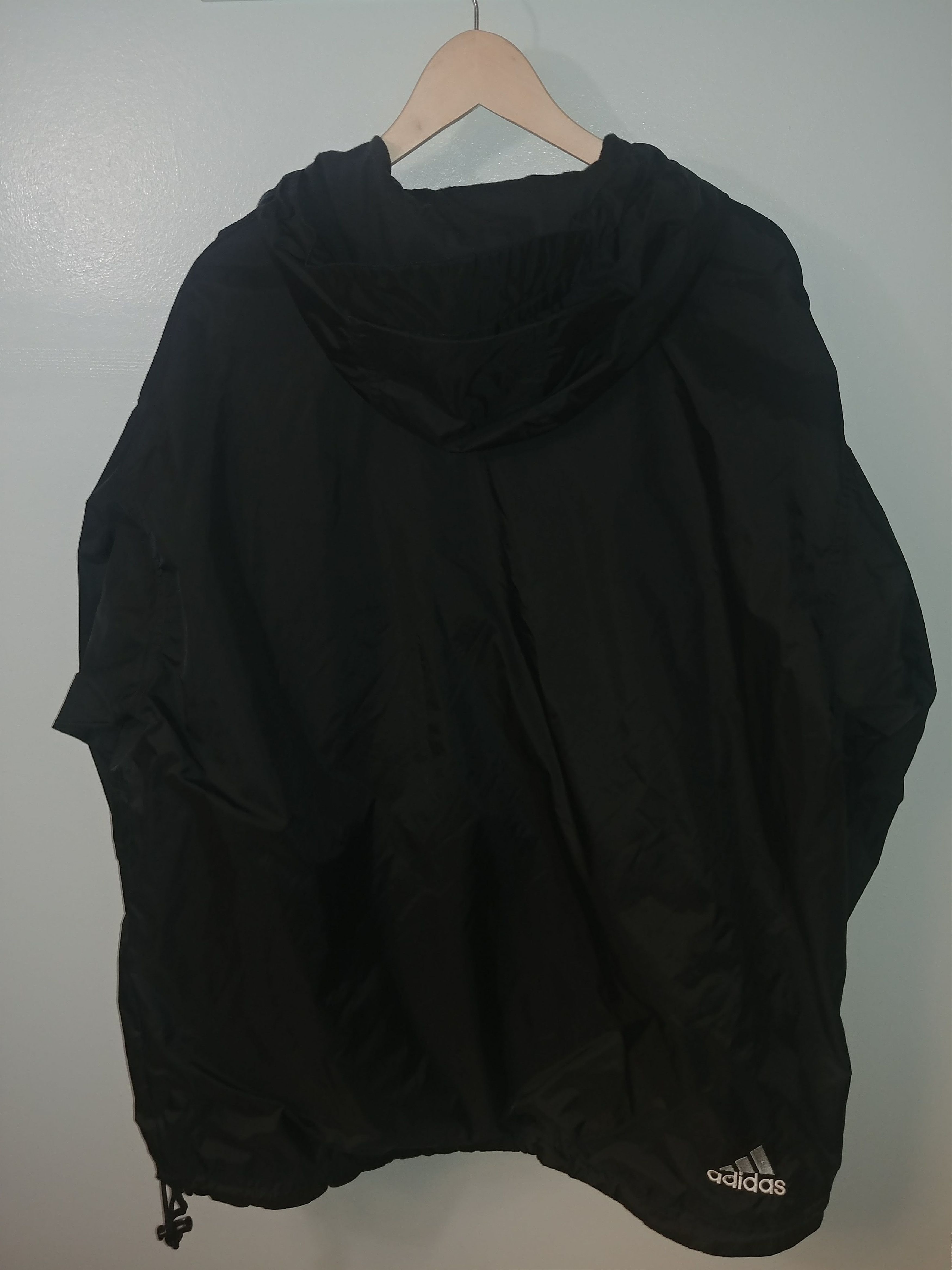 Adidas Vintage 90's Adidas 3 Stripes 1/2 Zip Pullover Windbreaker Size US L / EU 52-54 / 3 - 2 Thumbnail