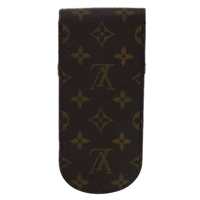 LOUIS VUITTON Monogram Etui A Lunettes PM Glasses Case M66545 LV