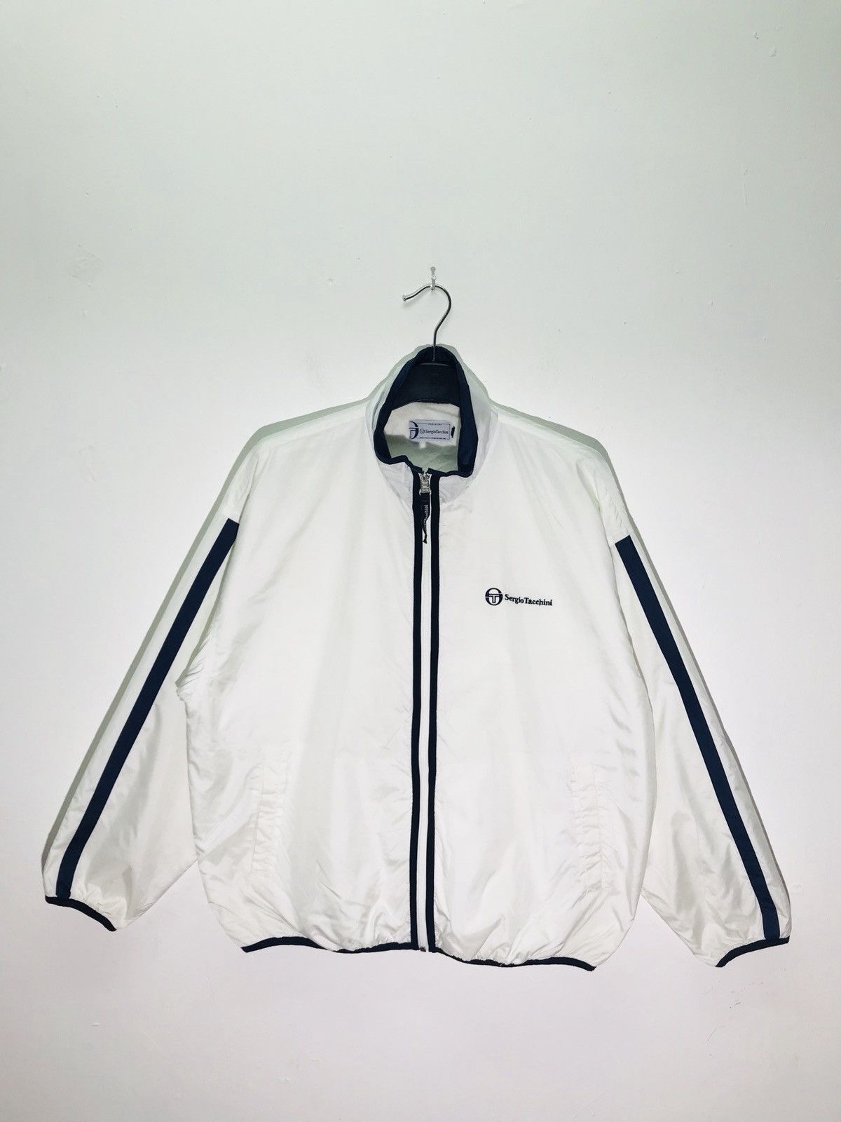 Sergio Tacchini Vintage Sergio Tacchini Windbreaker Jackets Size US M / EU 48-50 / 2 - 1 Thumbnail