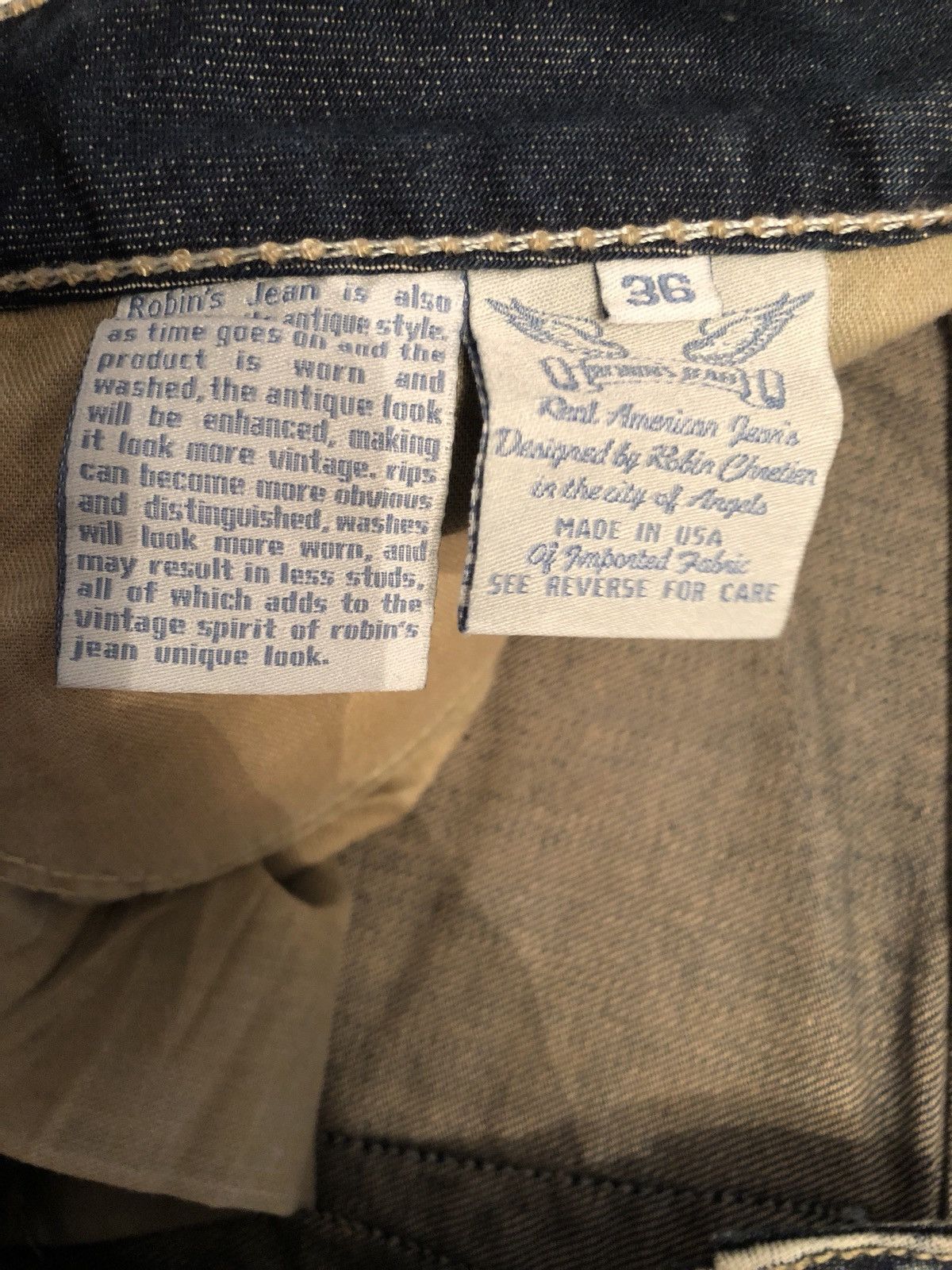 Robins Jeans Robin Jeans Size US 36 / EU 52 - 5 Thumbnail