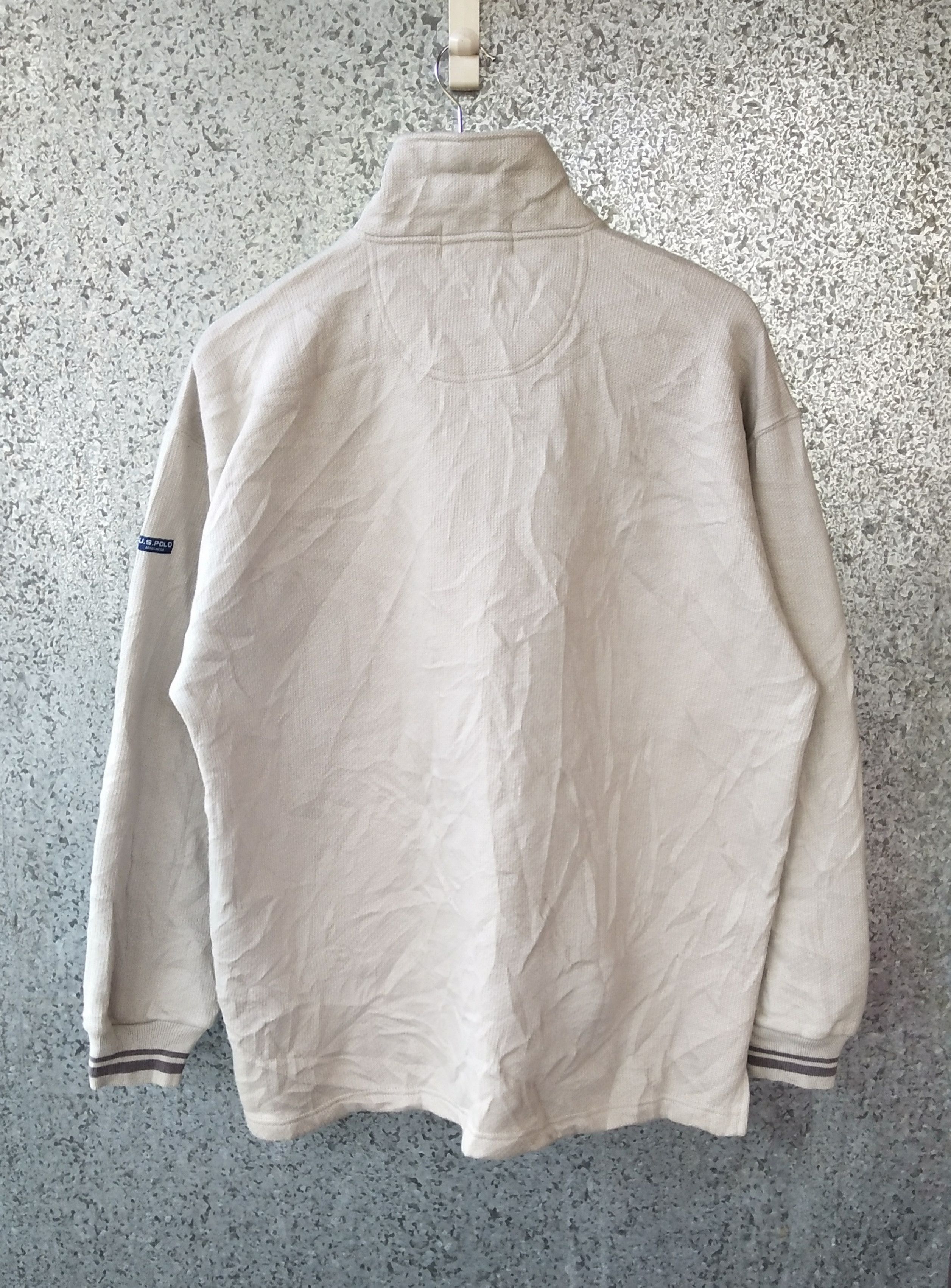 U.S. Polo Assn. × Vintage Vintage US Polo Association sweatshirt half zipper Size US L / EU 52-54 / 3 - 4 Thumbnail