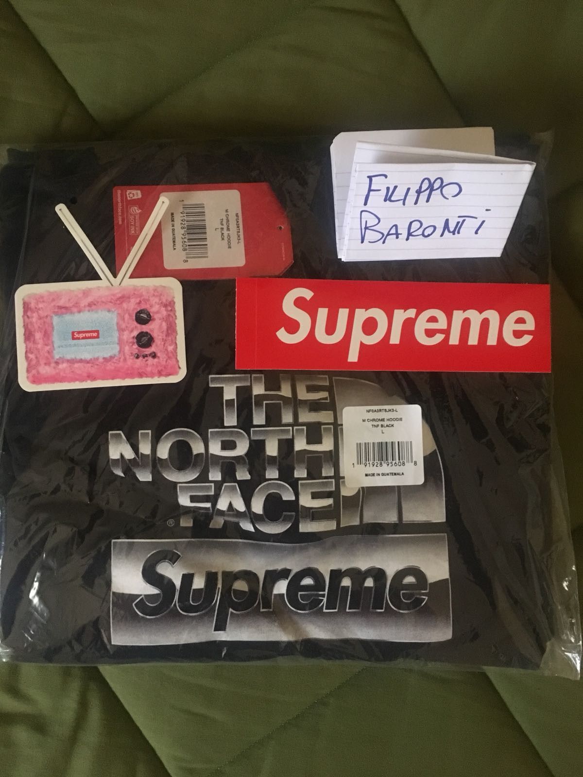 Supreme × The North Face Supreme x The North Face Chrome hoodie 