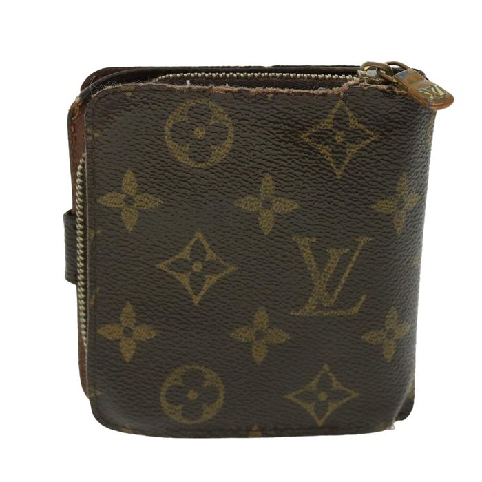 Louis Vuitton Blue Monogram Denim Zippy Coin Wallet Compact 3LVJ1020