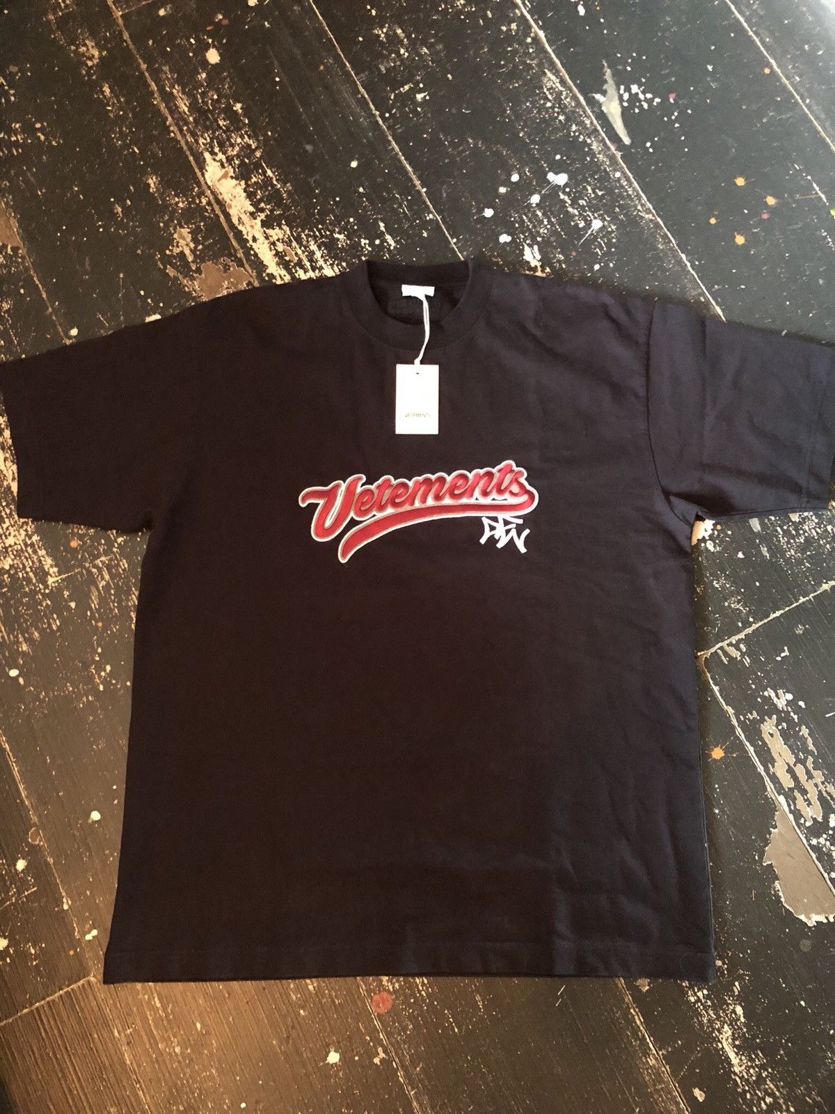 Vetements baseball sale tee