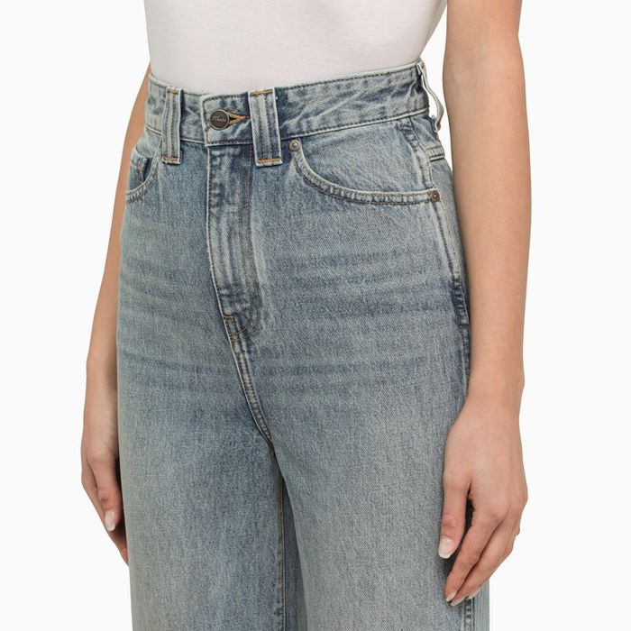 KHAITE Khaite Albi Light Blue Boyfriend Jeans | Grailed