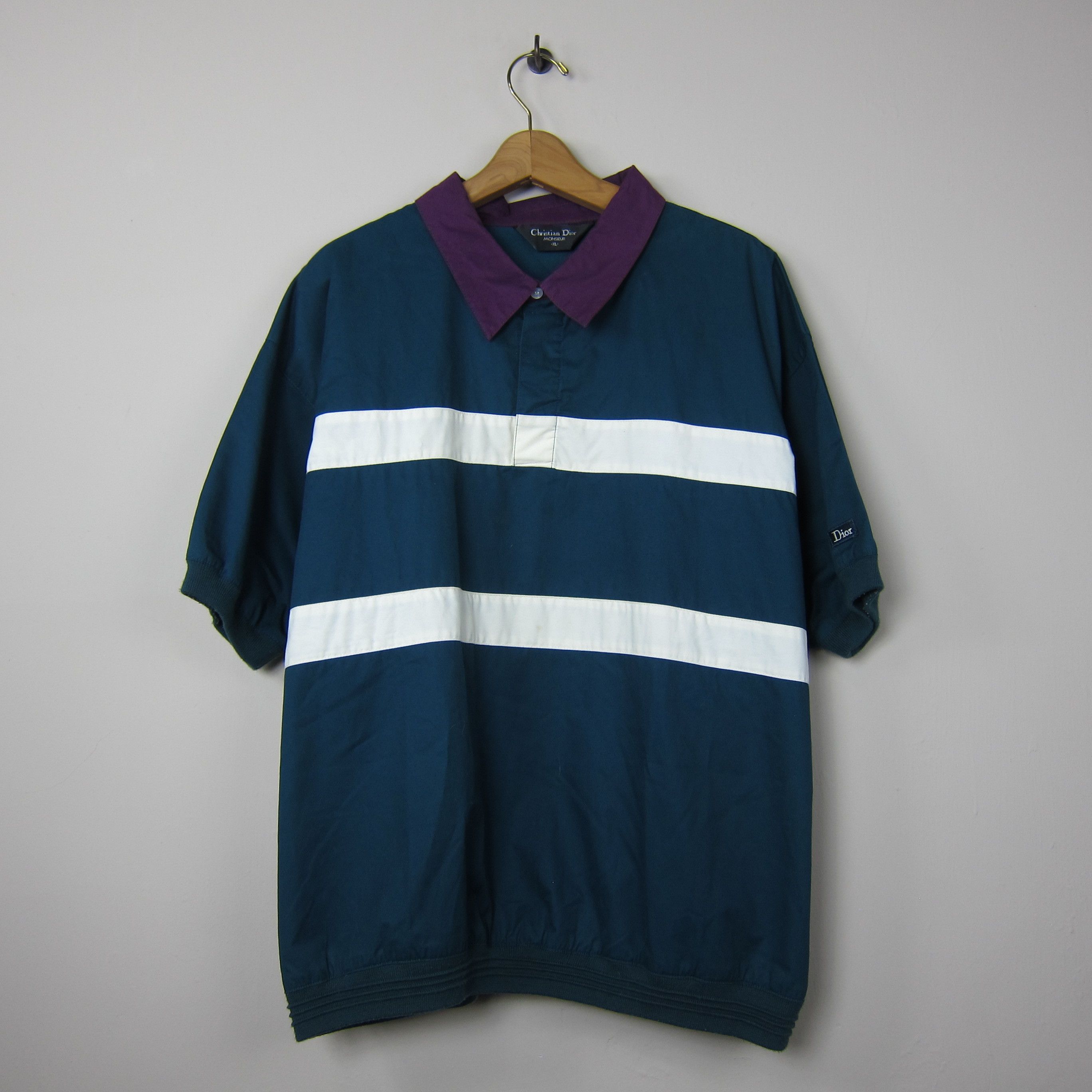 90s CristianDior Cotton Stripe Shirt Dior Striped Shirt - Etsy