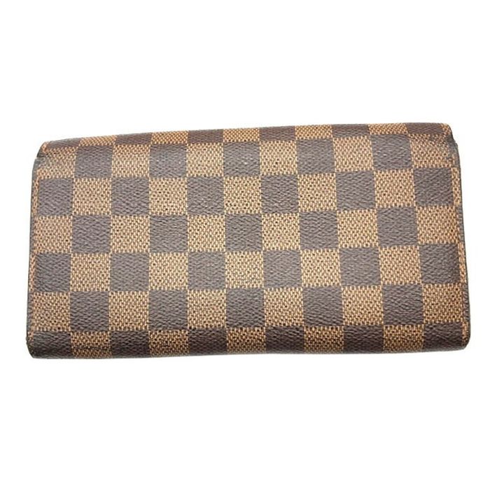 Louis Vuitton Bifold Long Wallet Damier Portefeuille Sarah N61734