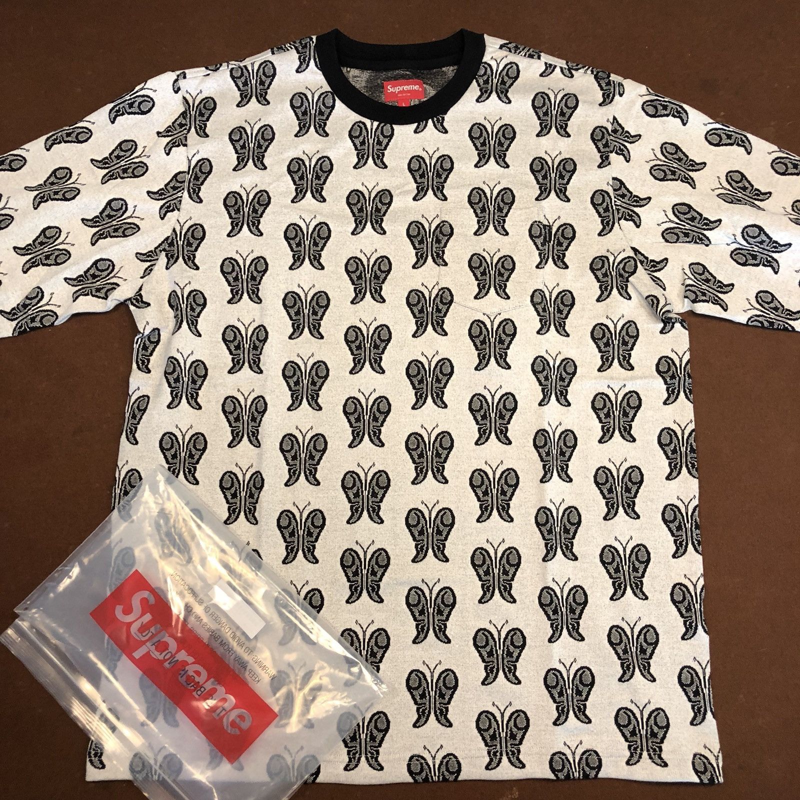 Supreme Butterfly Jacquard Top | Grailed