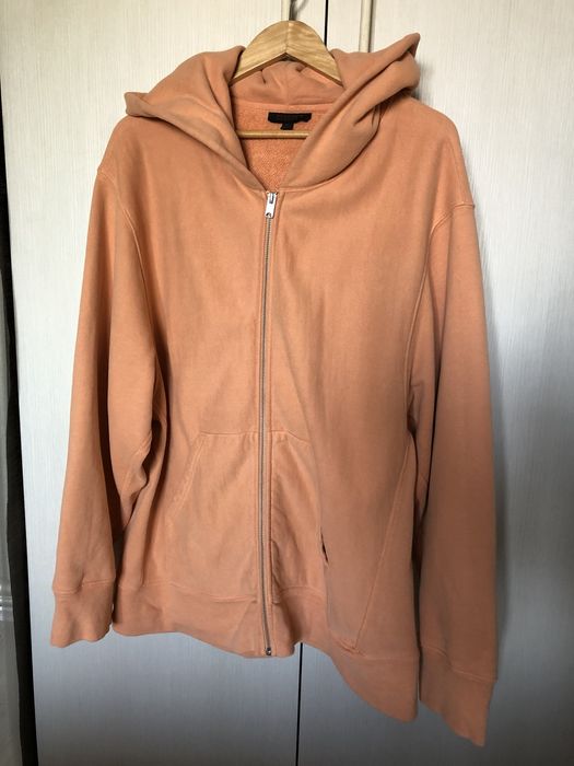 Kanye West Kanye West Yeezy Season 3 Hoodie Zip Orange | Grailed