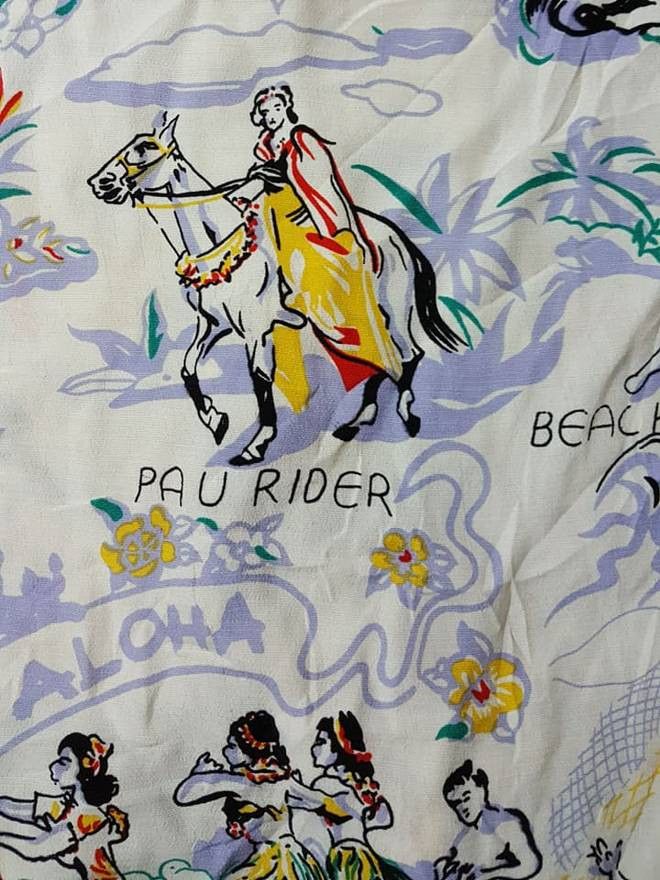 IOLANI Iolani Copper King Rayon Hawaiian Aloha Shirt Size US M / EU 48-50 / 2 - 2 Thumbnail