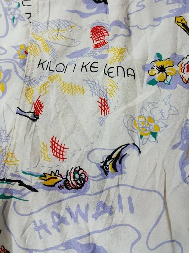 IOLANI Iolani Copper King Rayon Hawaiian Aloha Shirt Size US M / EU 48-50 / 2 - 11 Thumbnail