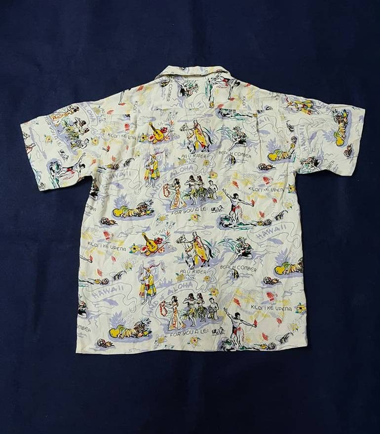 IOLANI Iolani Copper King Rayon Hawaiian Aloha Shirt Size US M / EU 48-50 / 2 - 4 Thumbnail