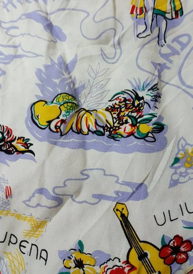 IOLANI Iolani Copper King Rayon Hawaiian Aloha Shirt Size US M / EU 48-50 / 2 - 13 Thumbnail