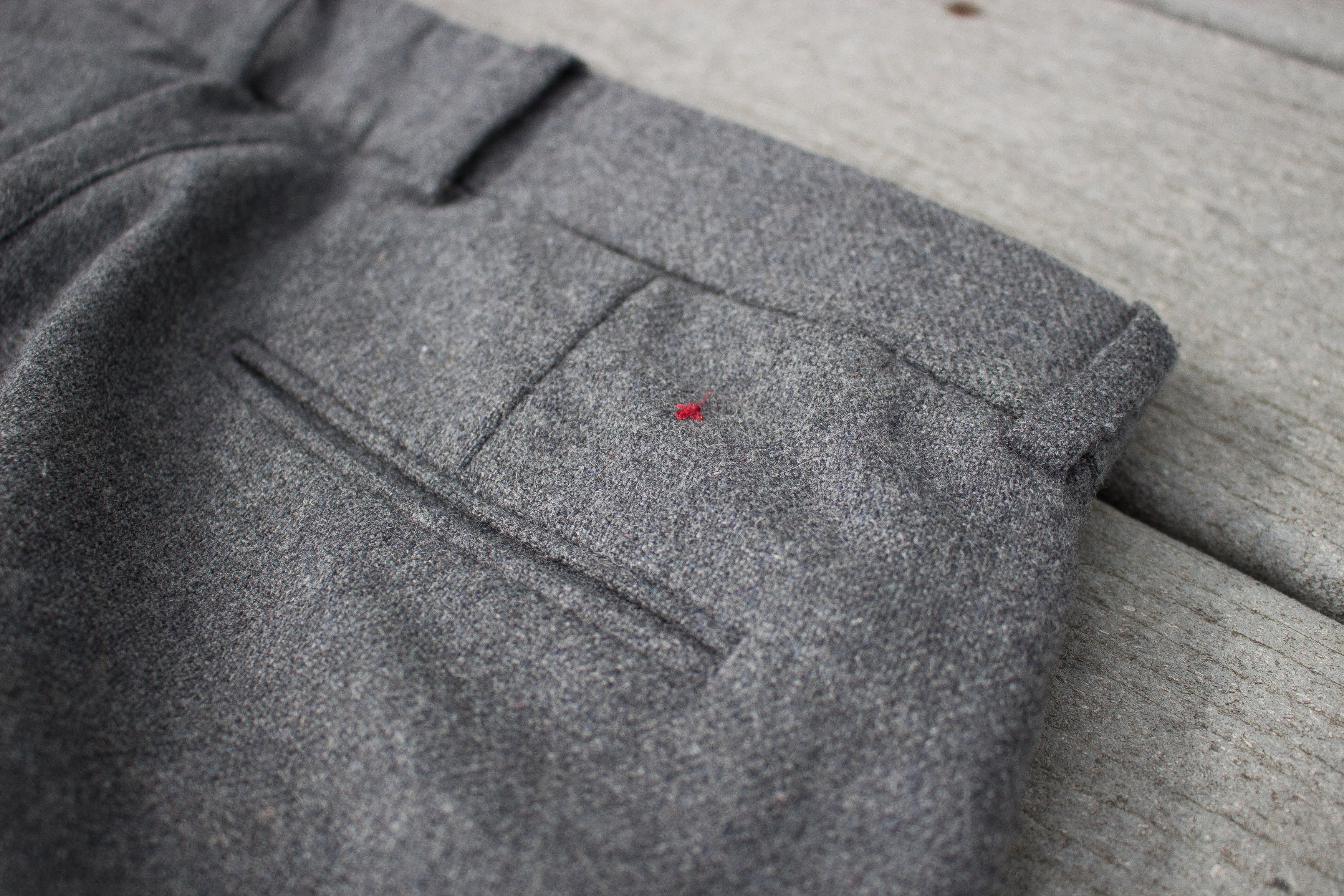 Apolis Wool Civilian Trousers Size US 28 / EU 44 - 3 Thumbnail