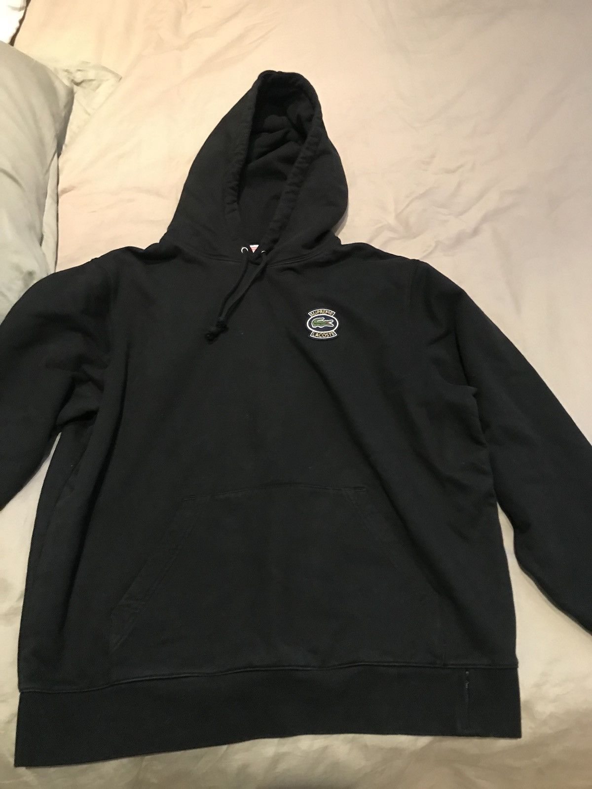 Supreme lacoste hooded clearance sweatshirt