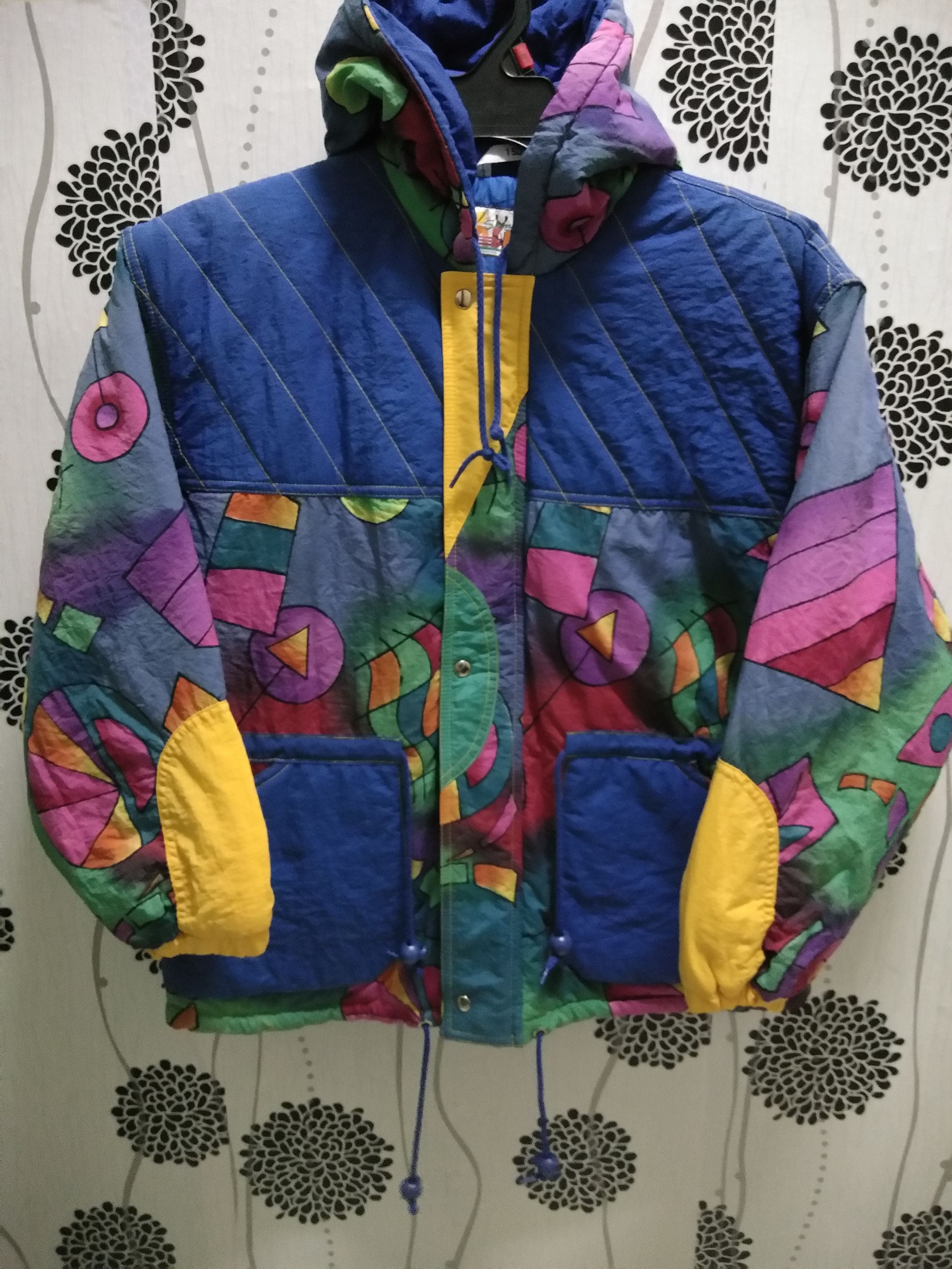 Sking Wear Colors Block Jacket