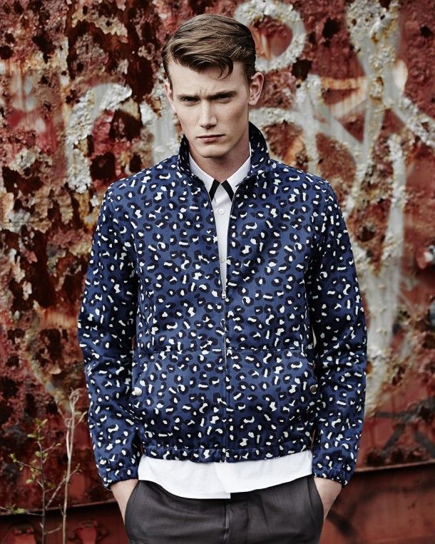 Leopard Blouson