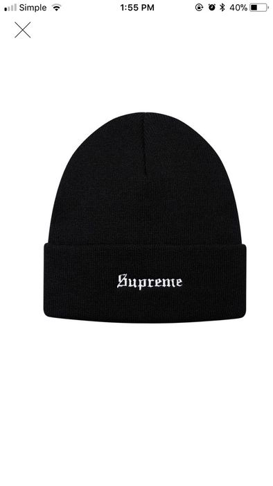 Supreme store hellraiser beanie