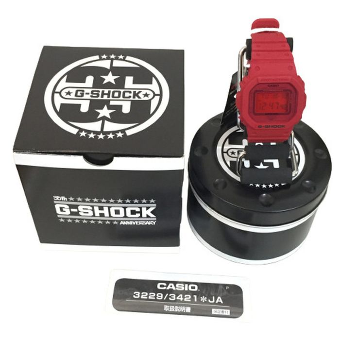 Casio Casio G-SHOCK CASIO DW-5635C-4JR 35th Red Out Anniversary