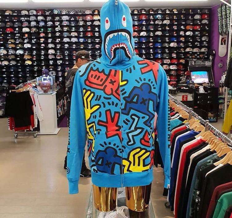 Bape x keith haring sales