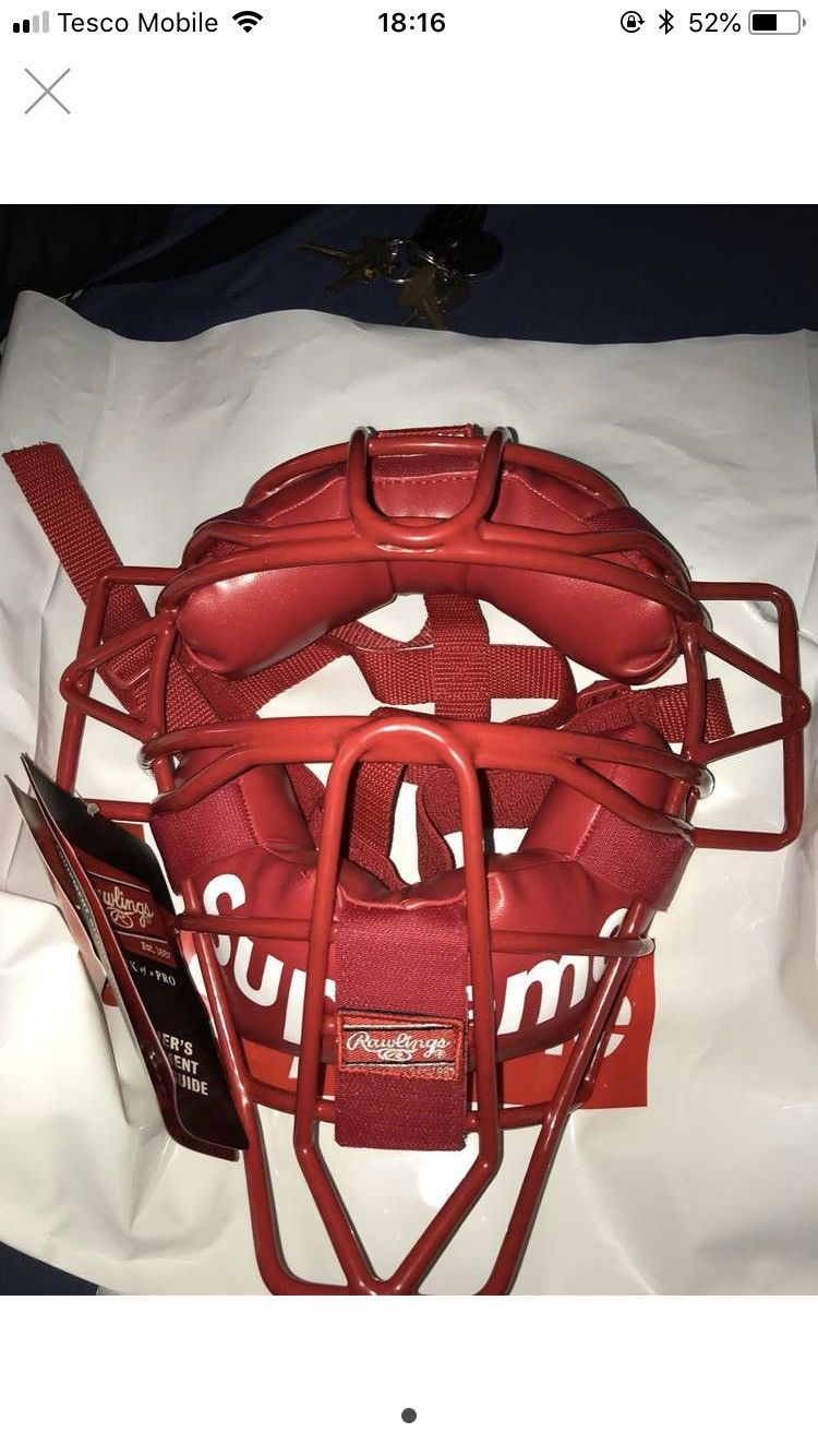 Supreme Catchers Mask | Grailed