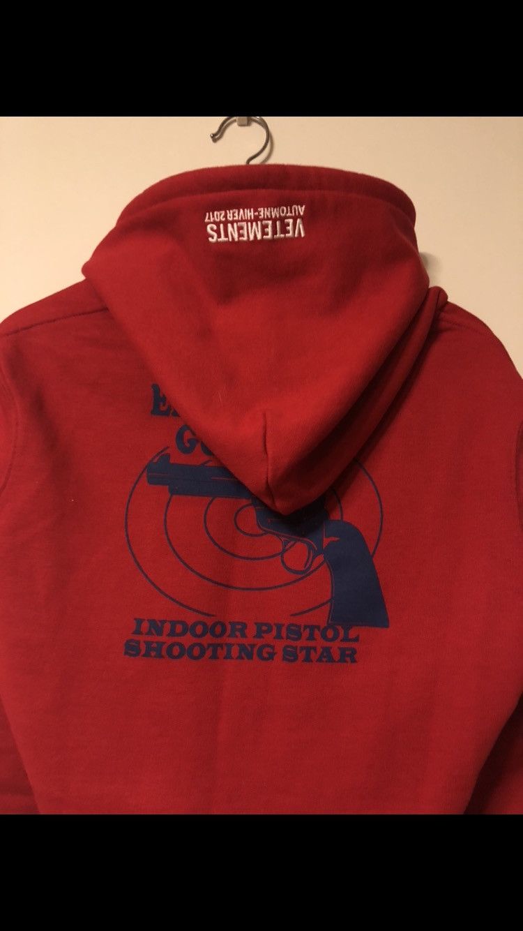 Vetements 11 inch hot sale gun club hoodie