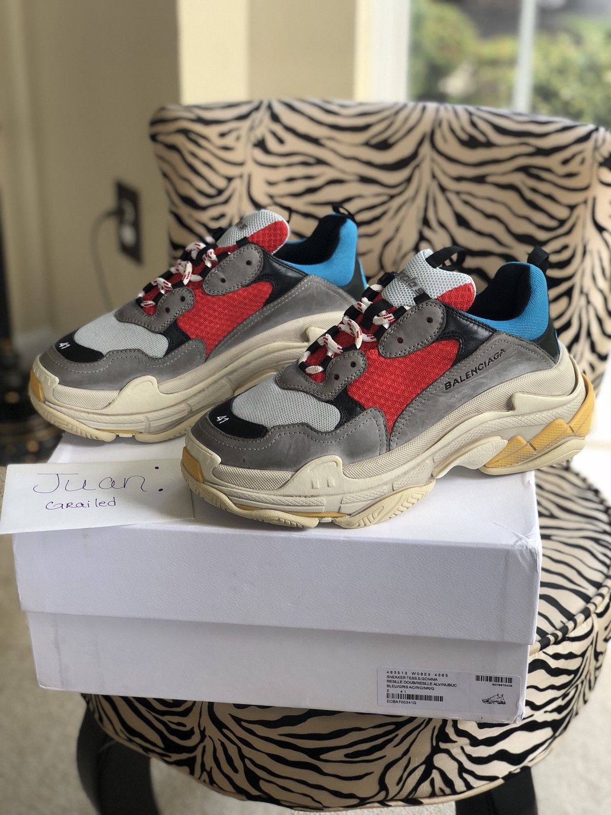 EU40 Balenciaga Triple S Lego (Made in Italy)