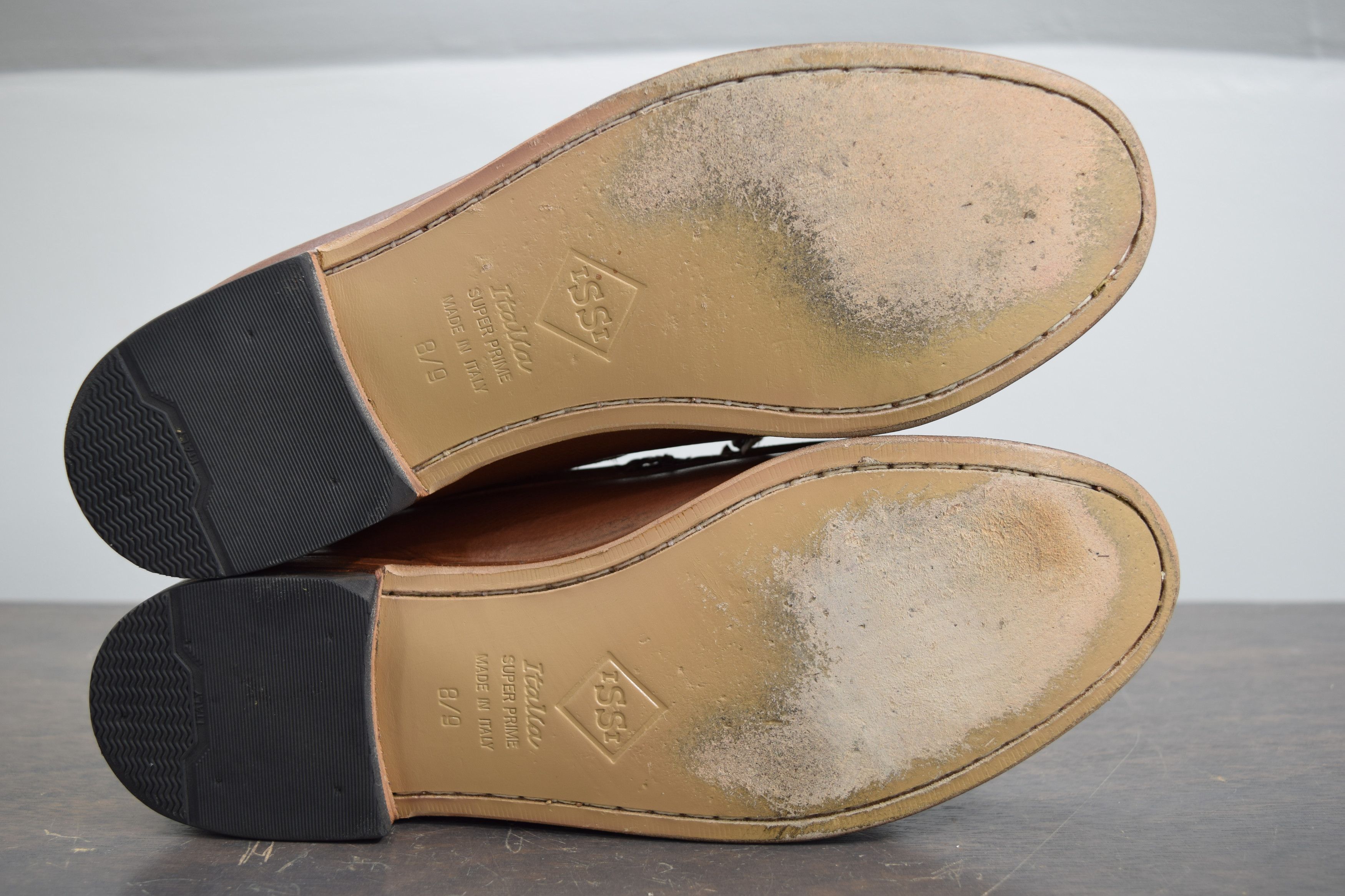 Allen Edmonds Nottingham Handsewn Brown Leather Kiltie Loafer 9.5 C Narrow Size US 9.5 / EU 42-43 - 9 Thumbnail