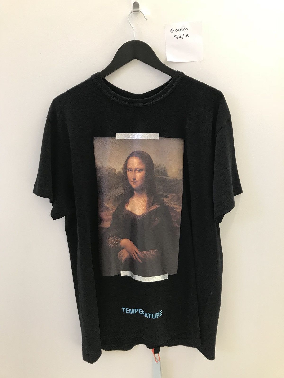 Mona lisa hot sale temperature shirt