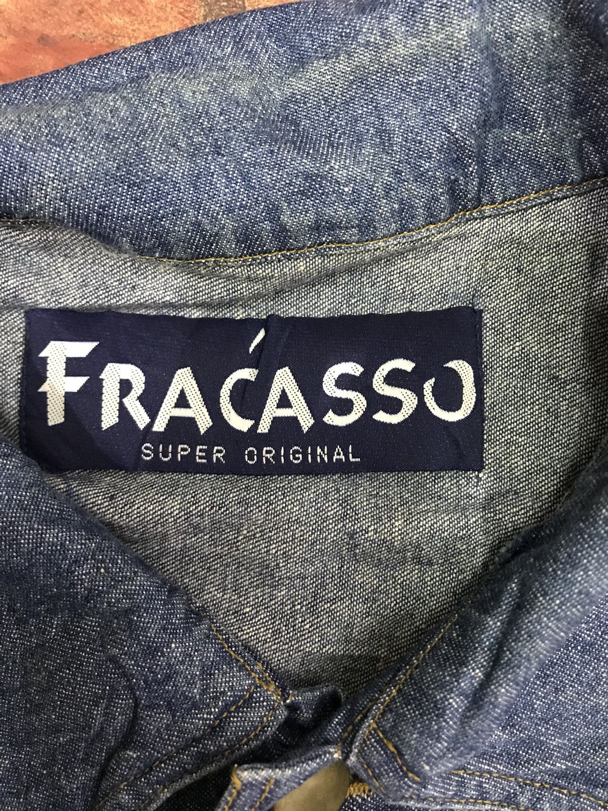 If Six Was Nine Fracasso Light Denim Jacket Size US M / EU 48-50 / 2 - 6 Thumbnail