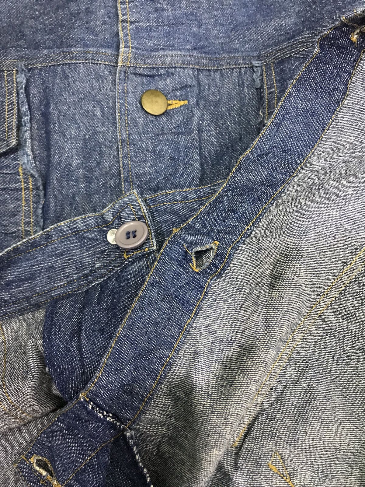 If Six Was Nine Fracasso Light Denim Jacket Size US M / EU 48-50 / 2 - 5 Thumbnail