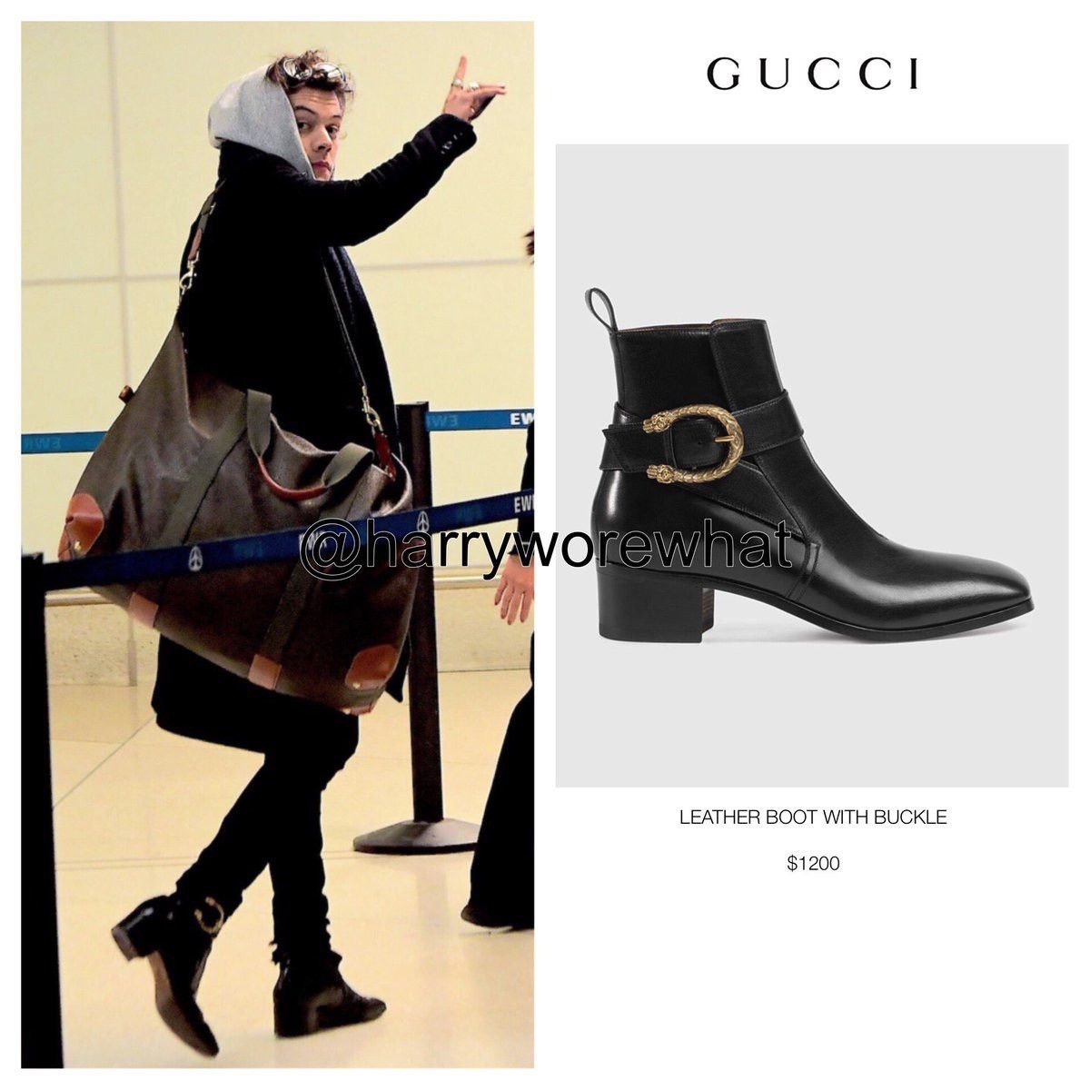 Gucci RARE Dionysus Jodhpur Buckle Boots | Grailed