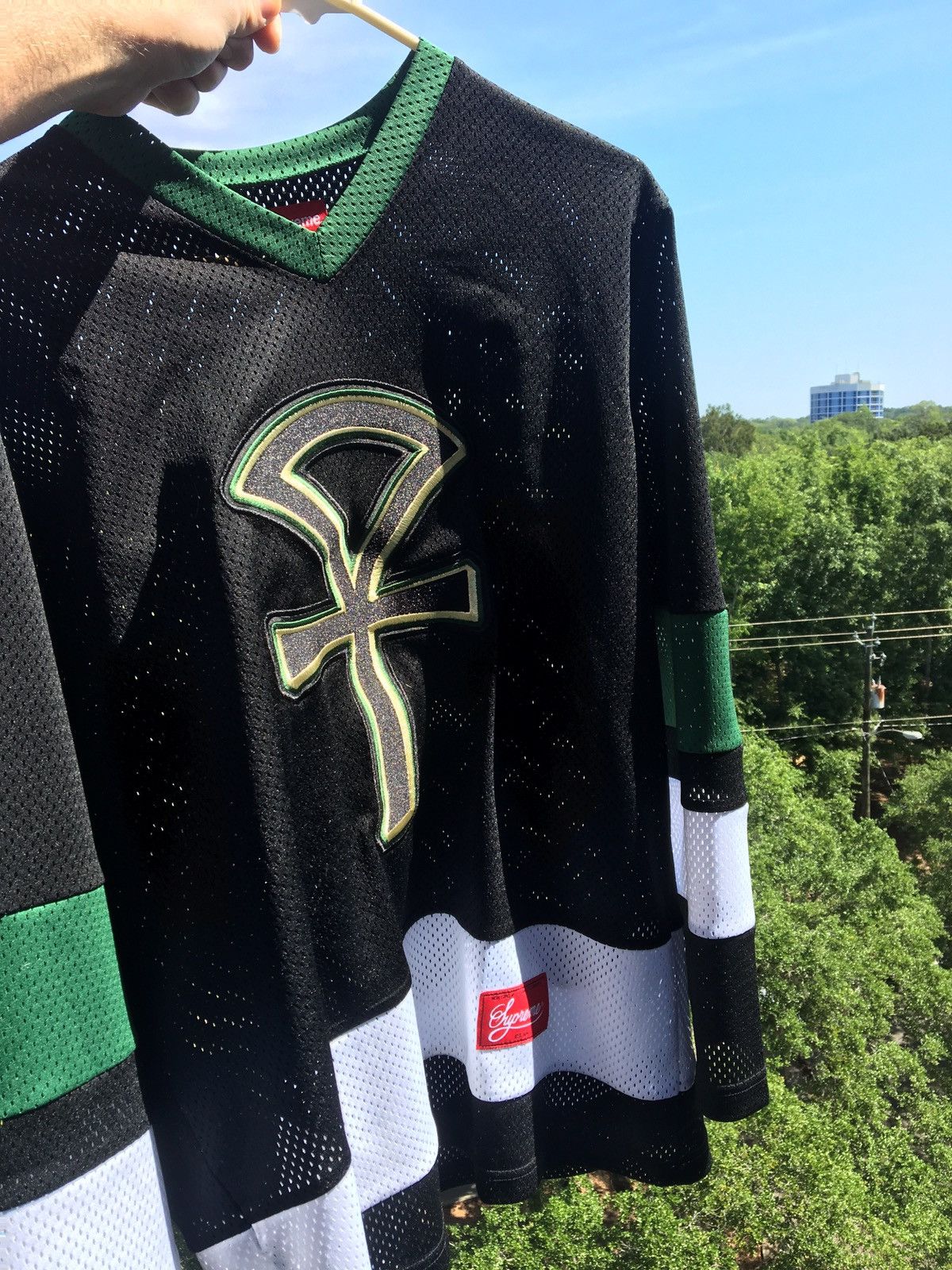 Supreme Ankh Hockey Jersey | Grailed