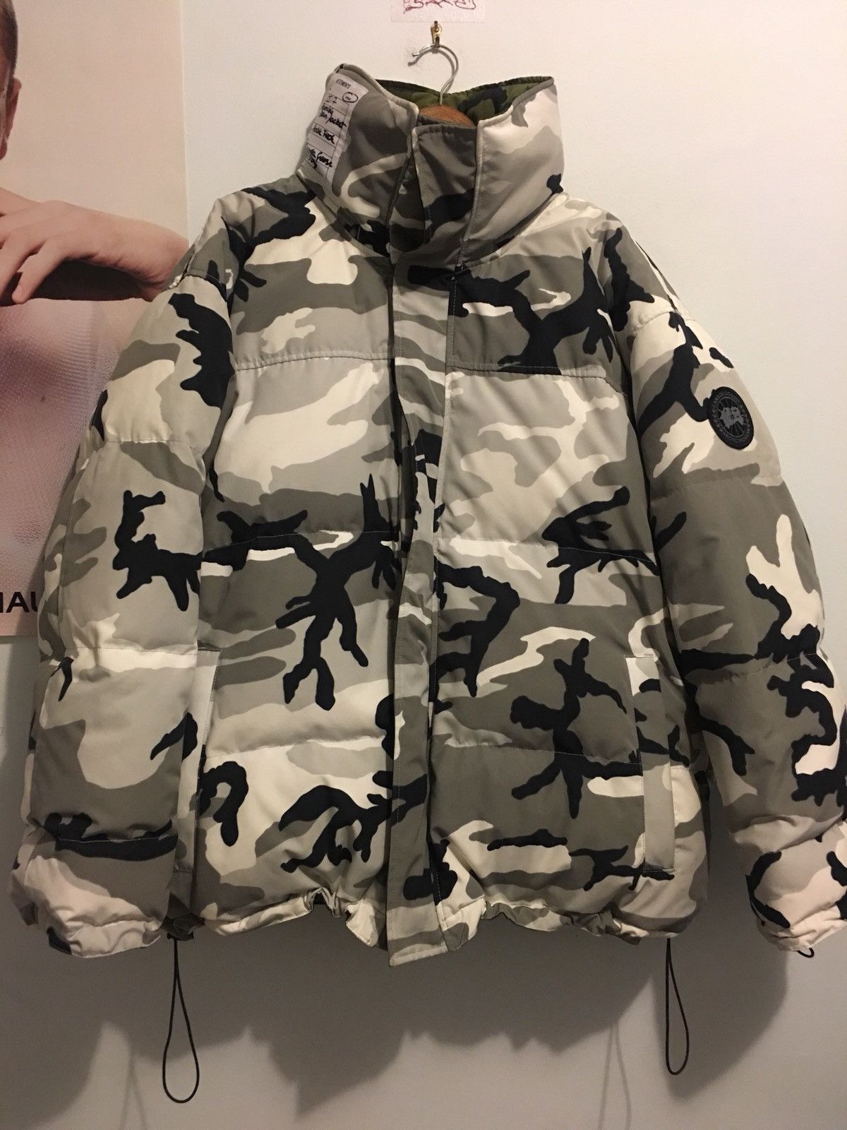 Vetements Canada Goose Reversible Camo Jacket | Grailed