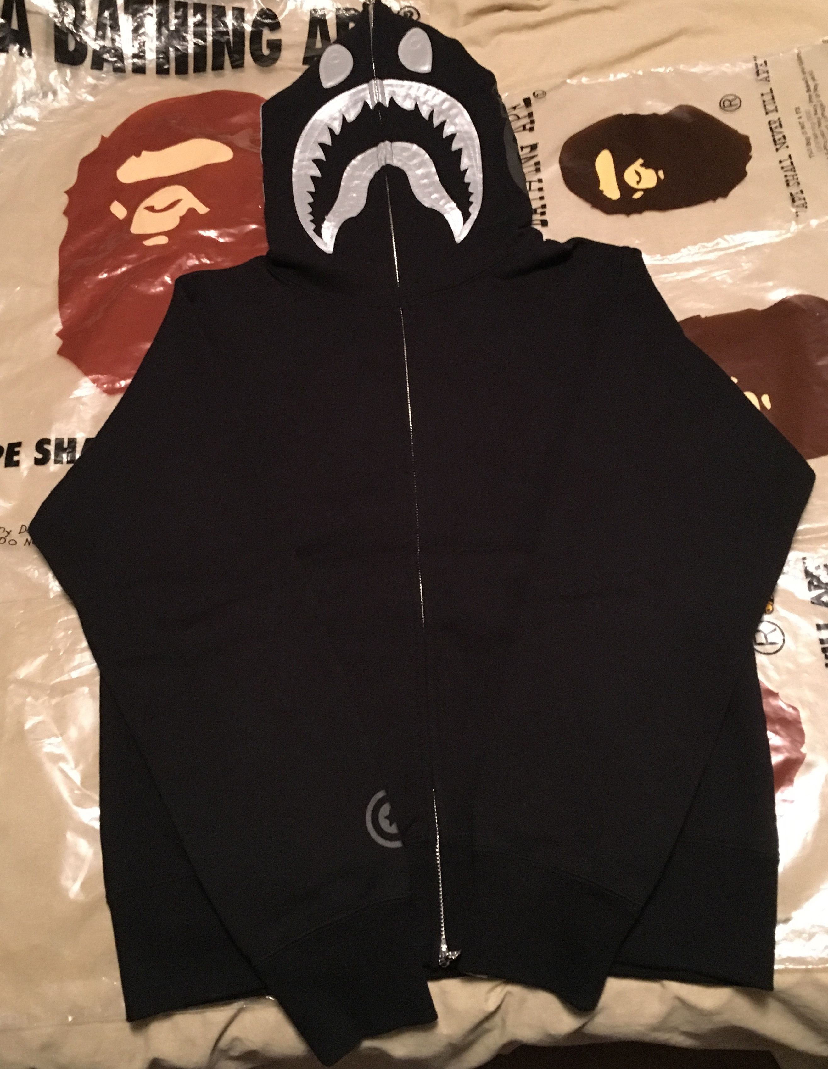 Bape shark reflective on sale