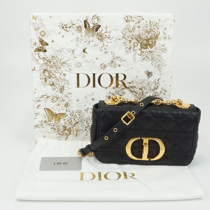 Dior Dior Small Crossbody Bag Black Gold Hardware Grailed