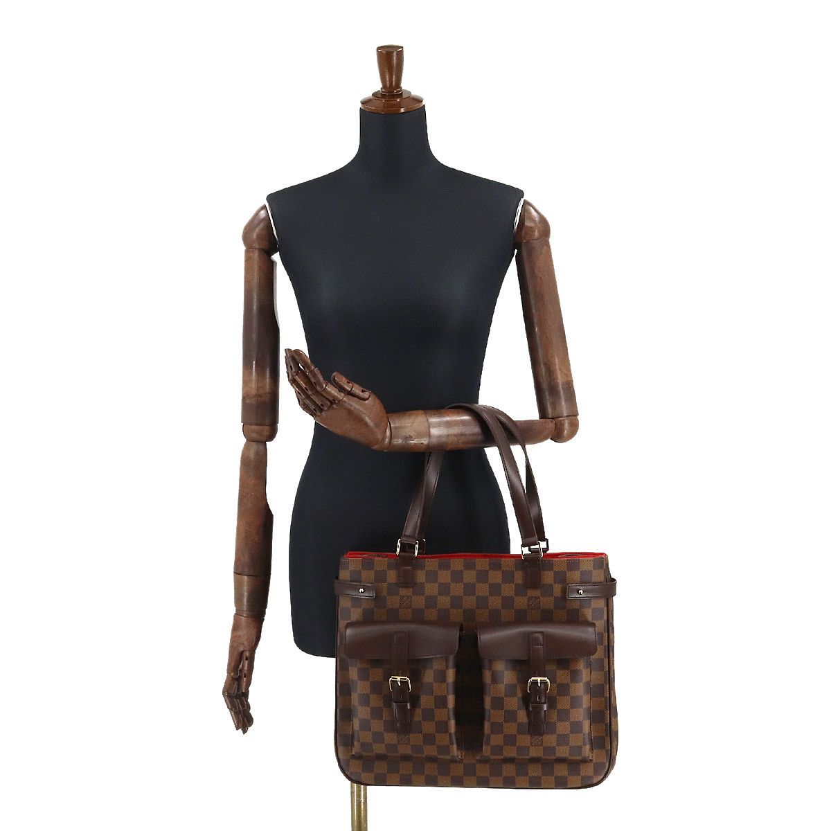 Louis Vuitton Damier Uzes Tote Bag Brown Ebenea