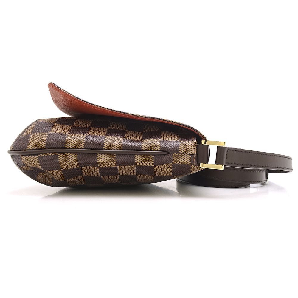 Louis Vuitton Damier Musette Tango Long Shoulder Ebene Brown