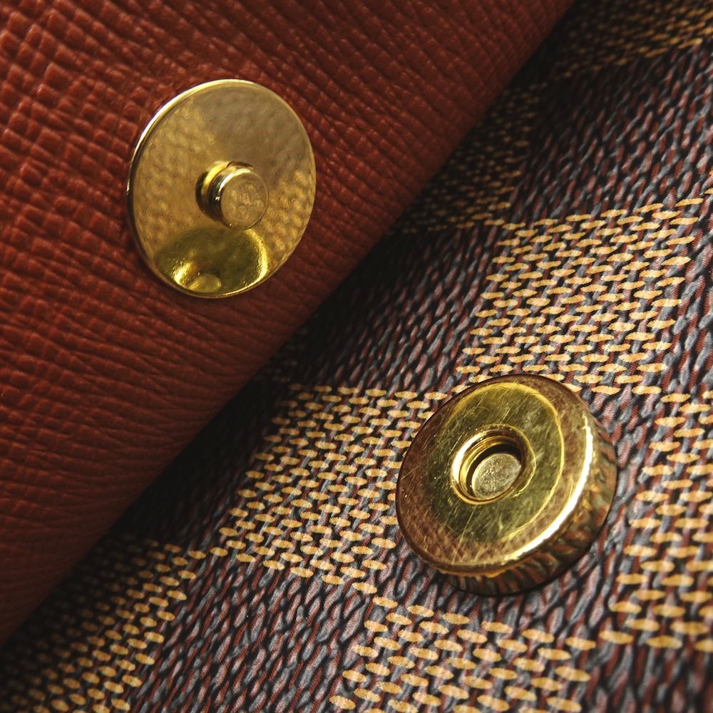 Louis Vuitton Damier Musette Tango Long Shoulder Ebene Brown