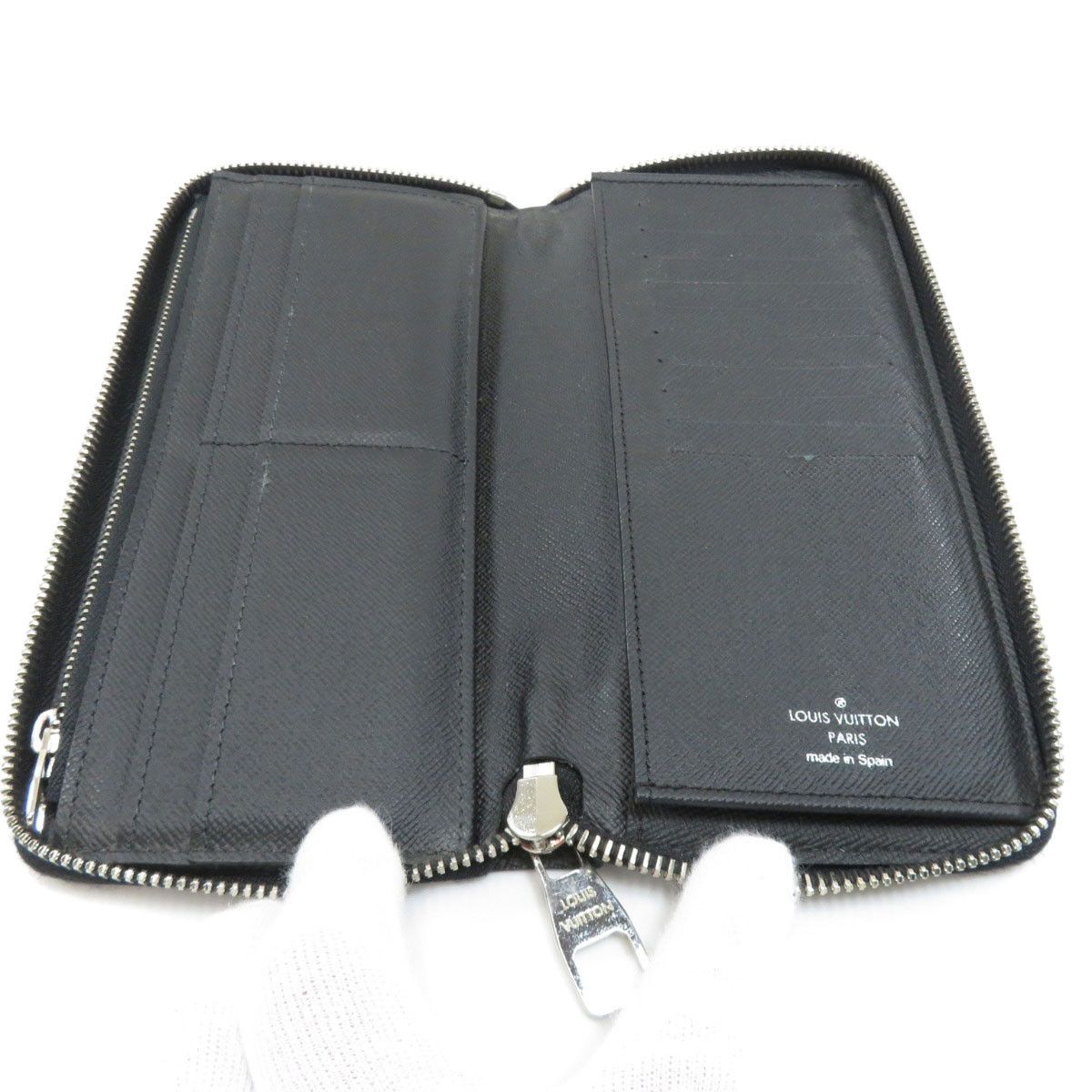 Louis Vuitton Zippy Vertical Damier Graphite Long Wallet