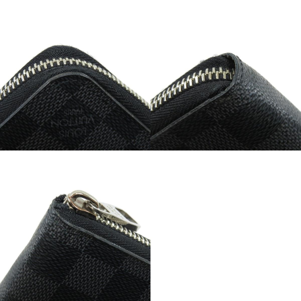 Louis Vuitton Zippy Vertical Damier Graphite Long Wallet