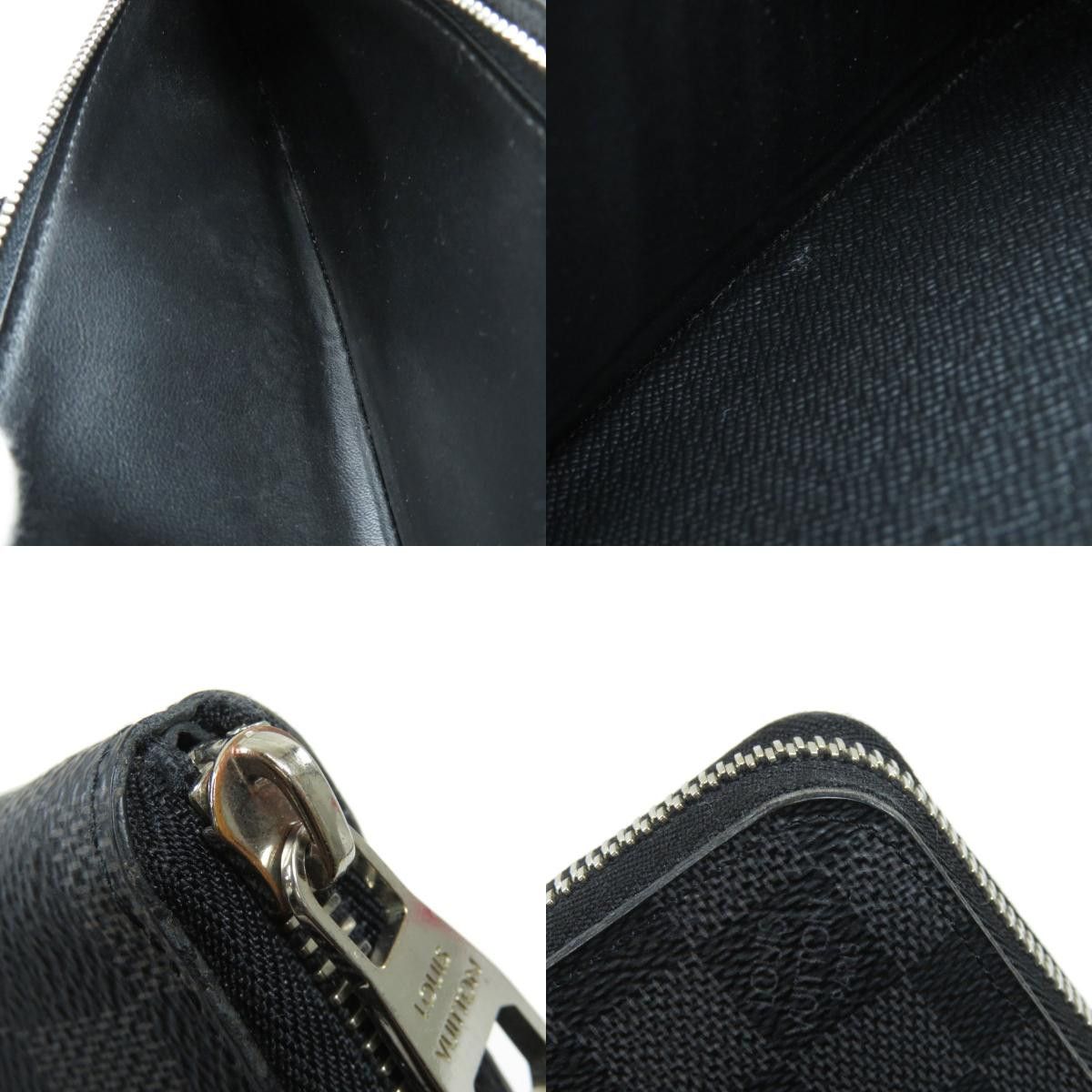 Louis Vuitton Zippy Vertical Damier Graphite Long Wallet
