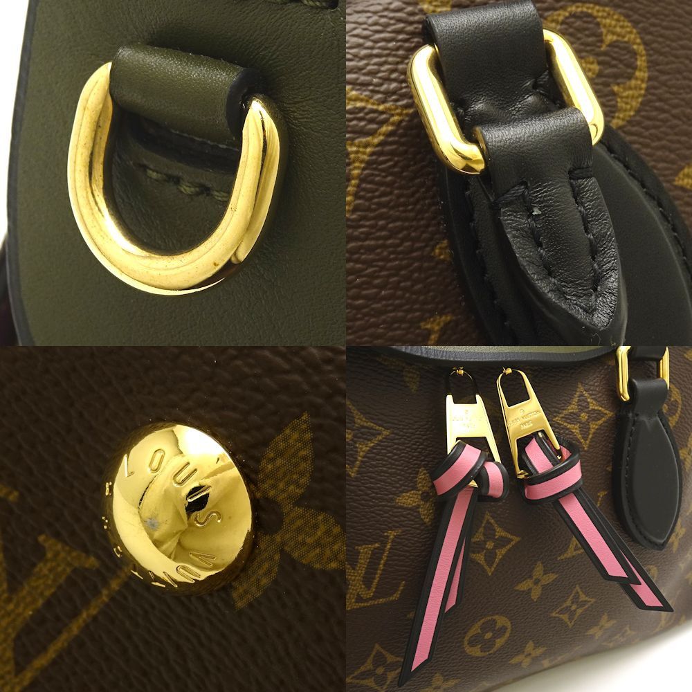 Louis Vuitton Monogram Tuileries Tote Khaki Pink