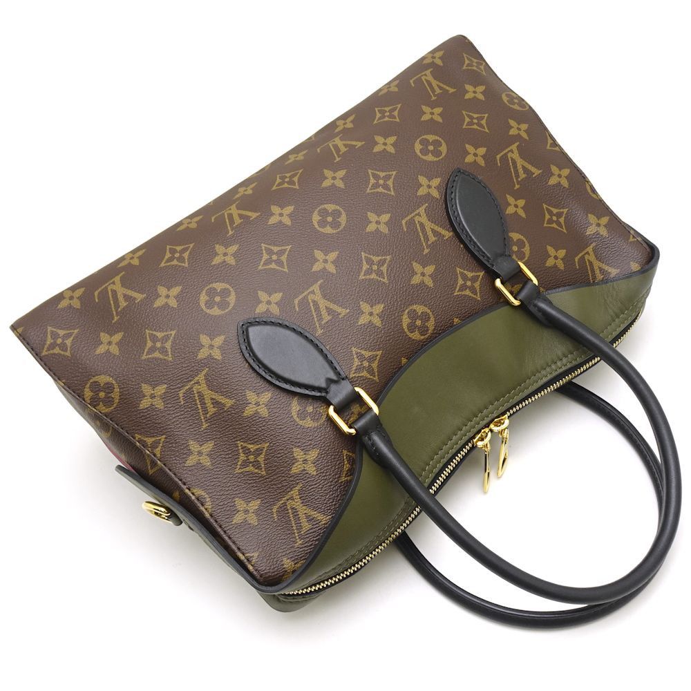 Louis Vuitton Monogram Tuileries Tote Khaki Pink