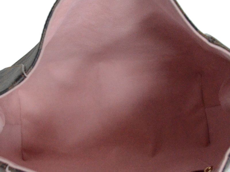 Louis Vuitton Kaisa Hobo Bag Messenger Bag Rose Damier Ebene